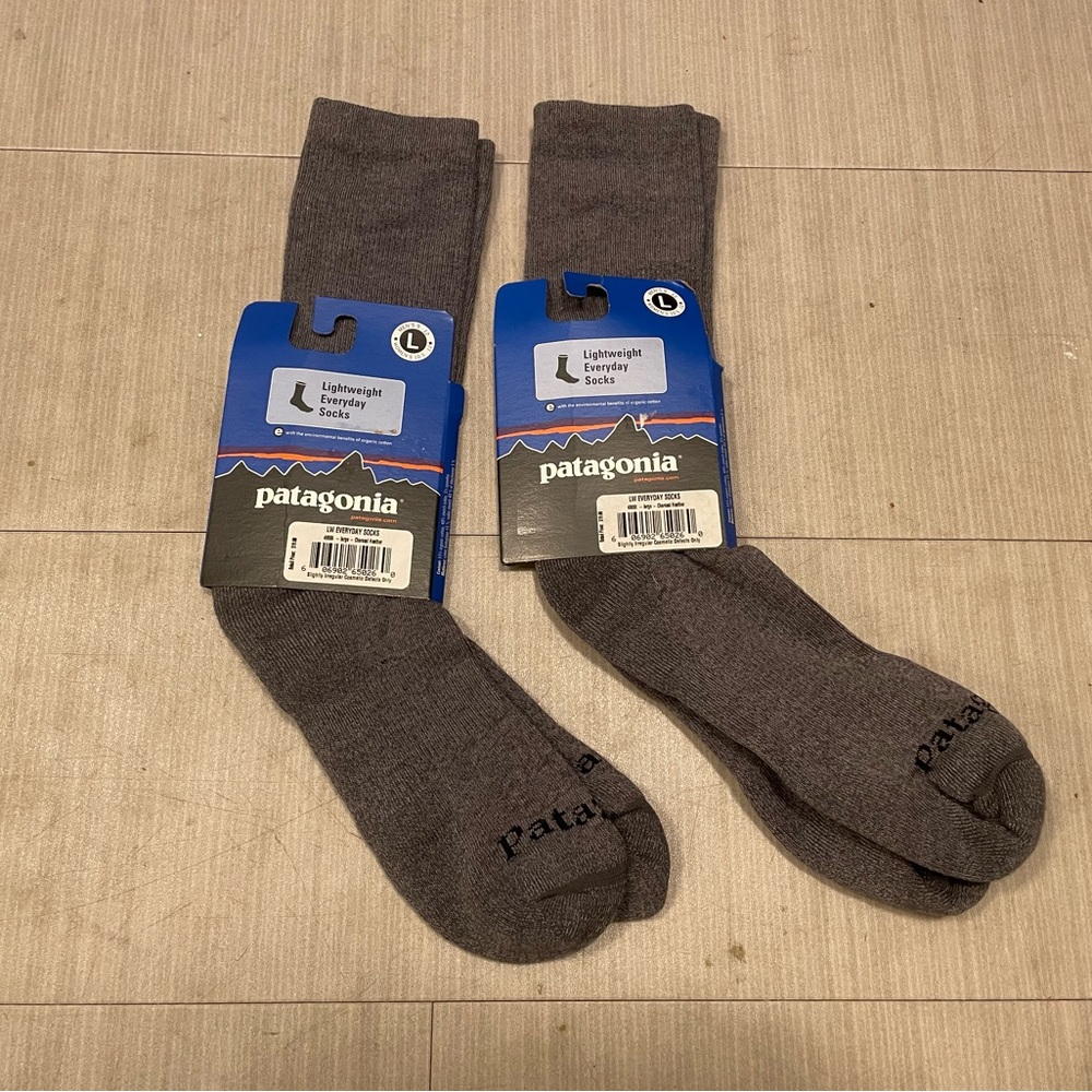 Patagonia Lightweight Everyday Socks NWT